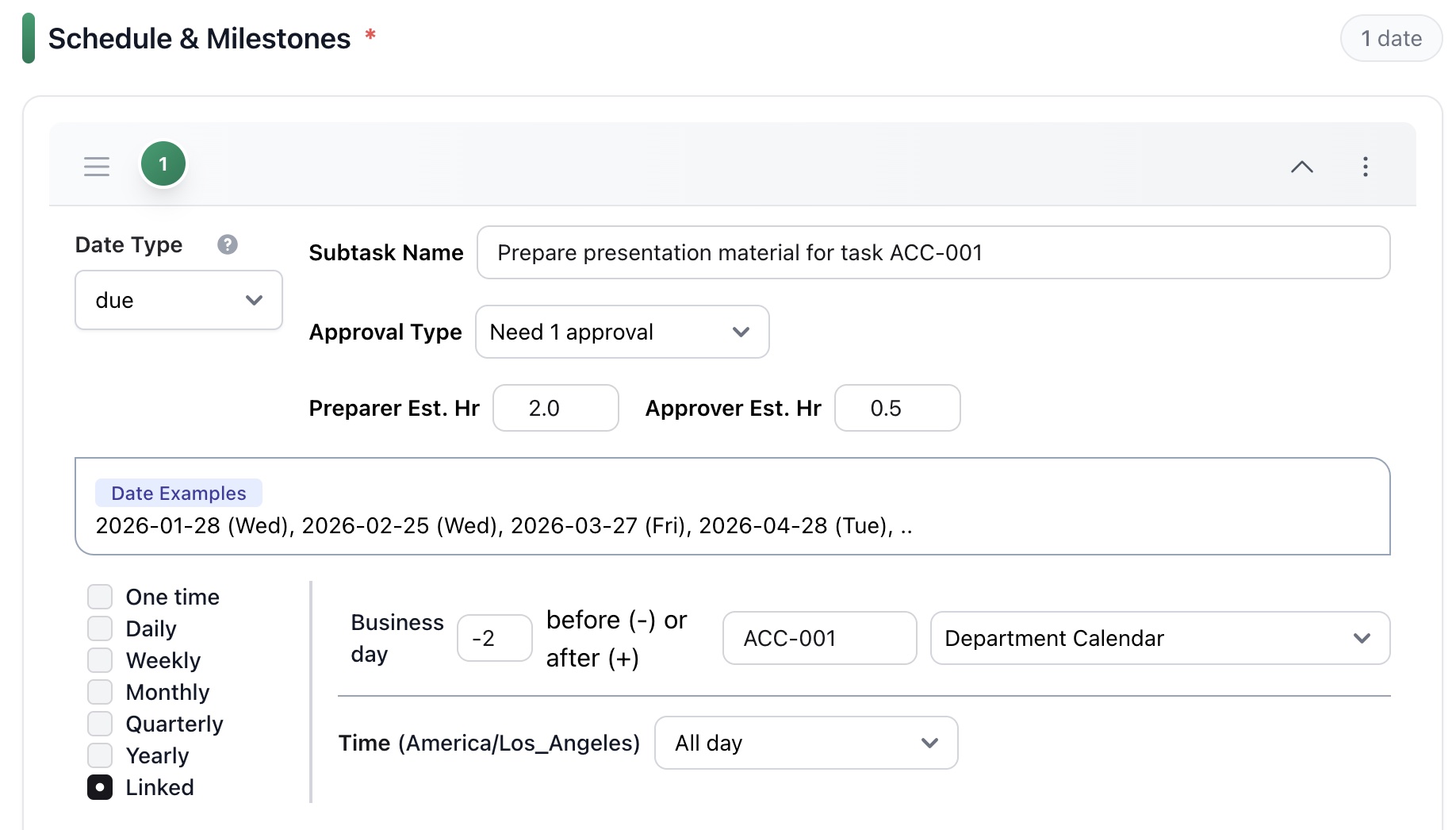 Smart task scheduling